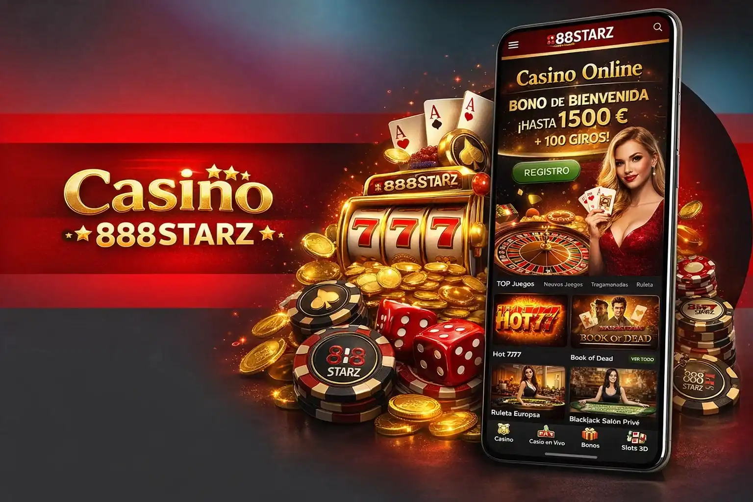 Casino 888Starz — Slots y juegos crash